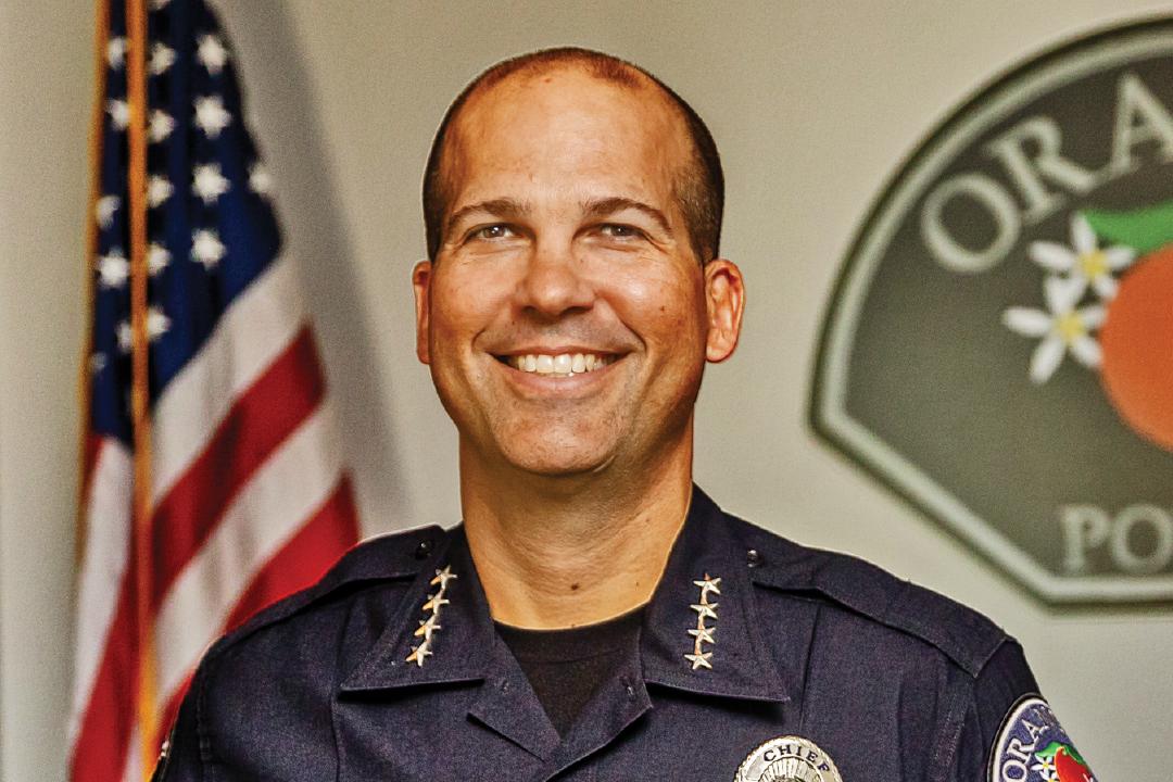Adam Jevec, Orange  Police Chief