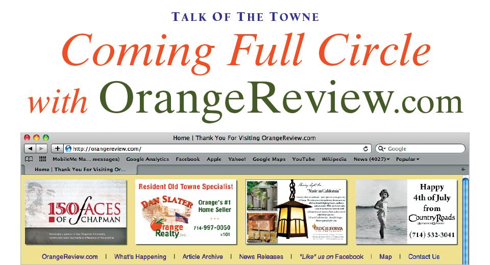 Coming Full Circle with OrangeReview.com