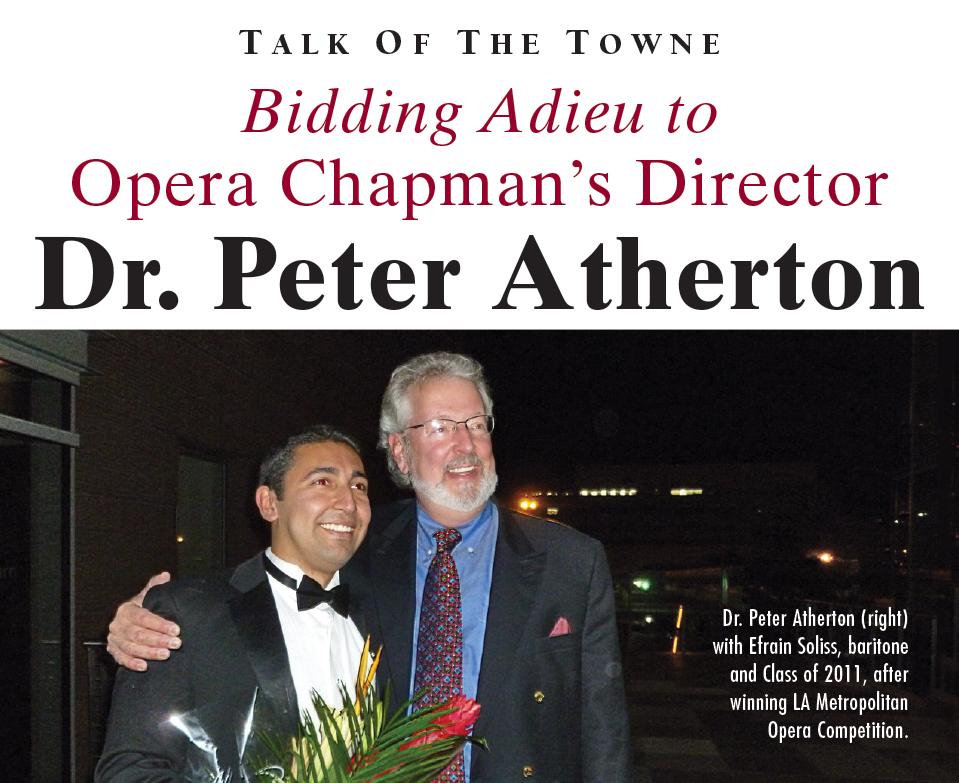 Bidding Adieu to Opera Chapman's Director