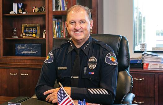 Orange Police Chief Dan Adams