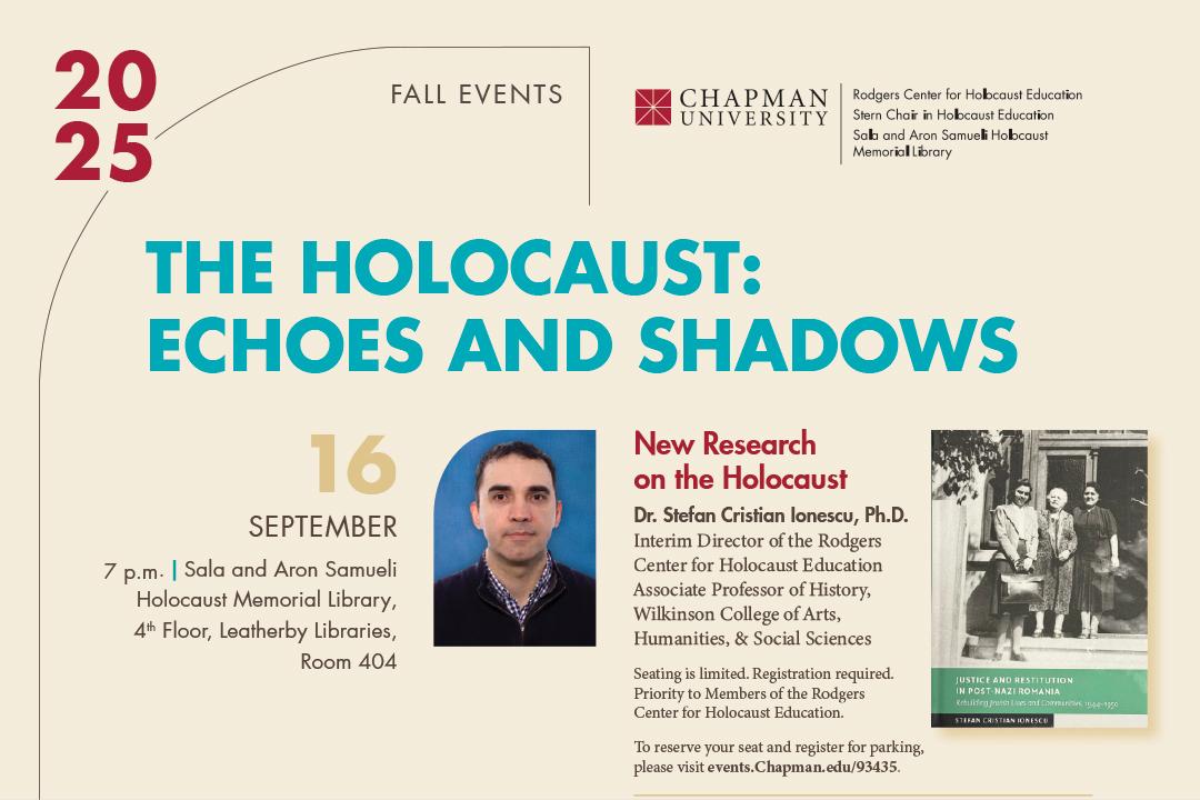 The Holocaust: Echoes and Shadows