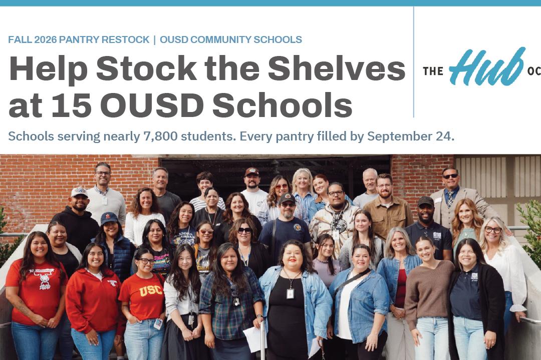 School Food Pantry Restock Day