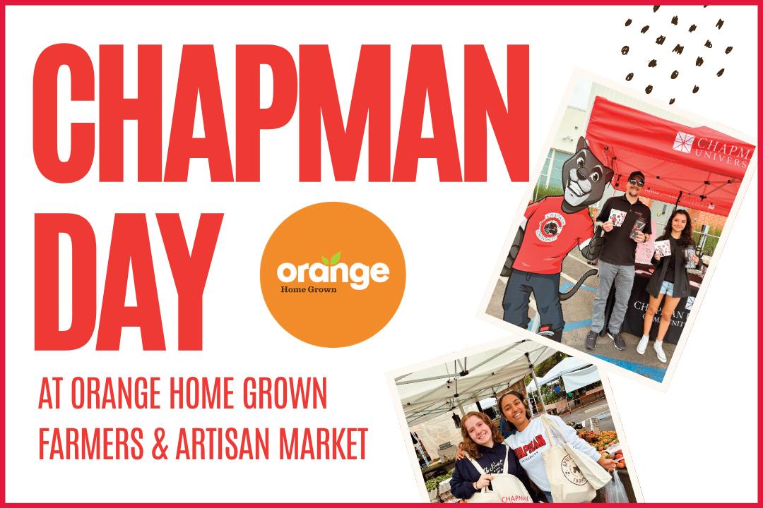 Chapman Day at the Market