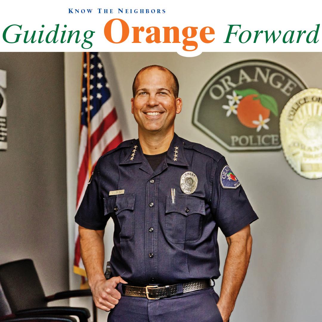 Adam Jevec, Orange  Police Chief