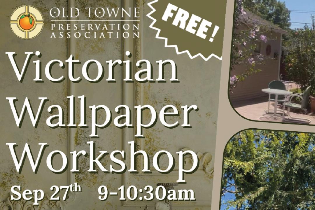 Victorian Wallpaper workshop