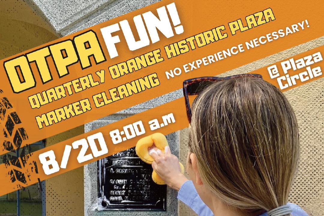 Orange Historic Plaza Market Cleaning