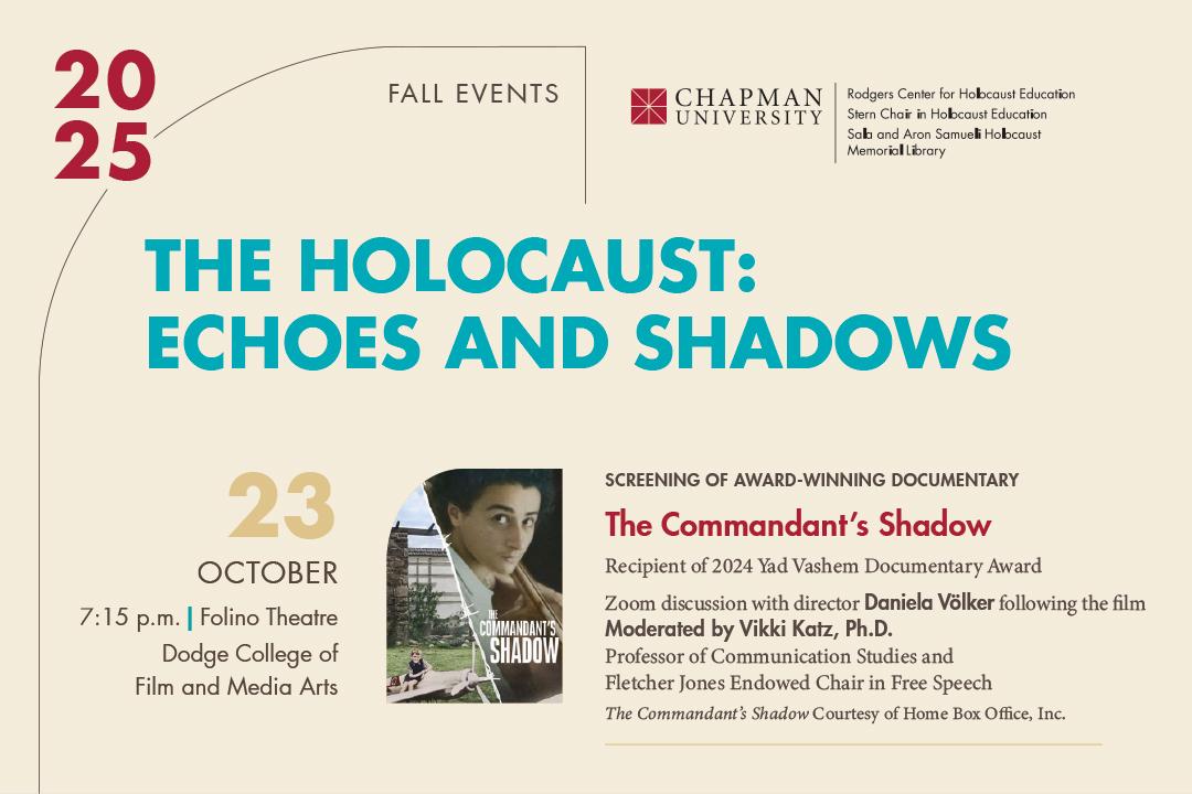 Film Screening: The Commandant's Shadow