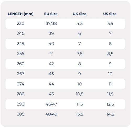 Size Guides