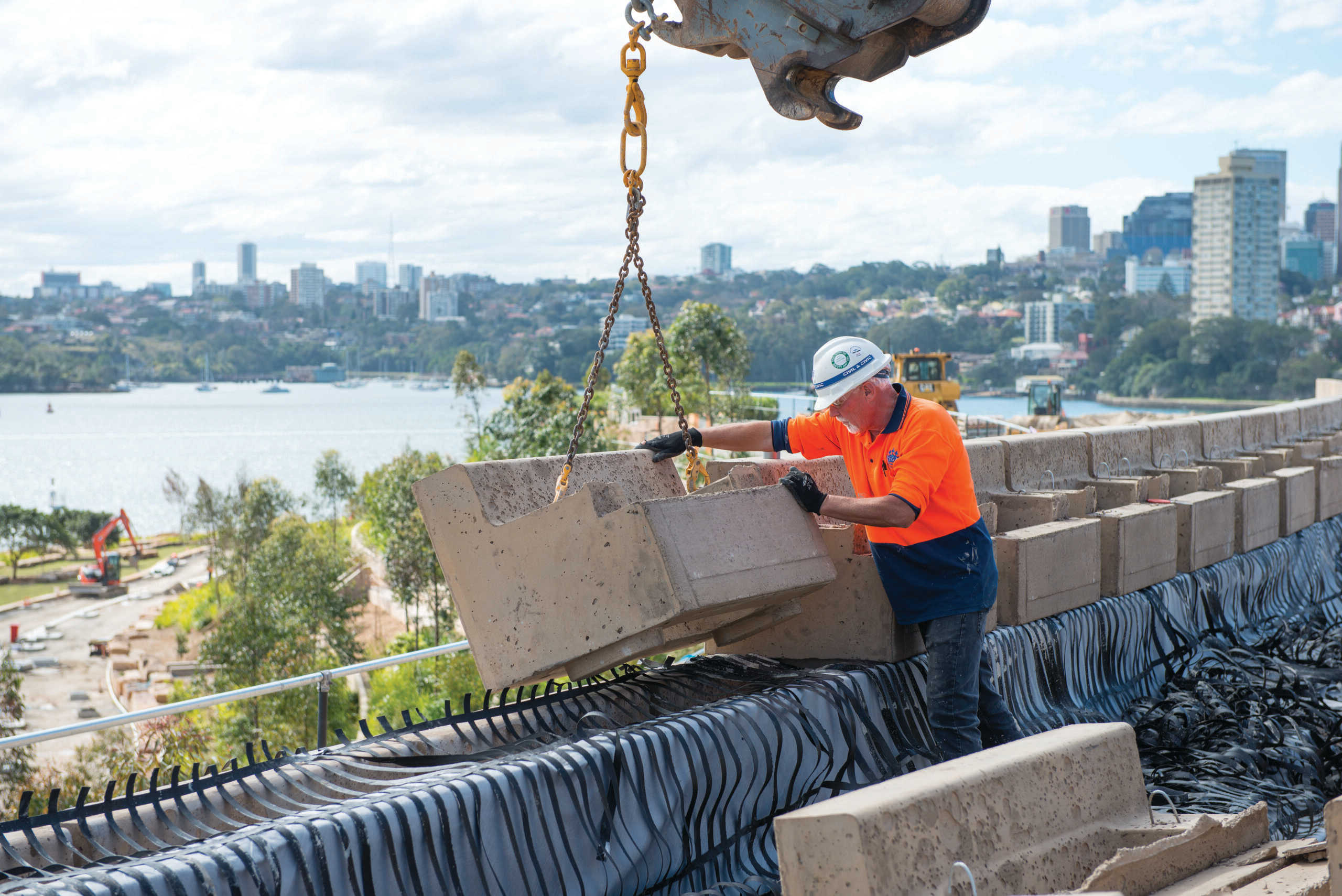 Austral Retaining Walls Barangaroo