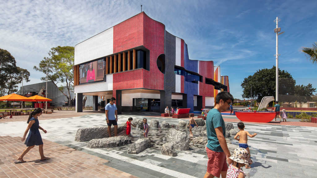 Springvale Community Hub Photography by John Gollings