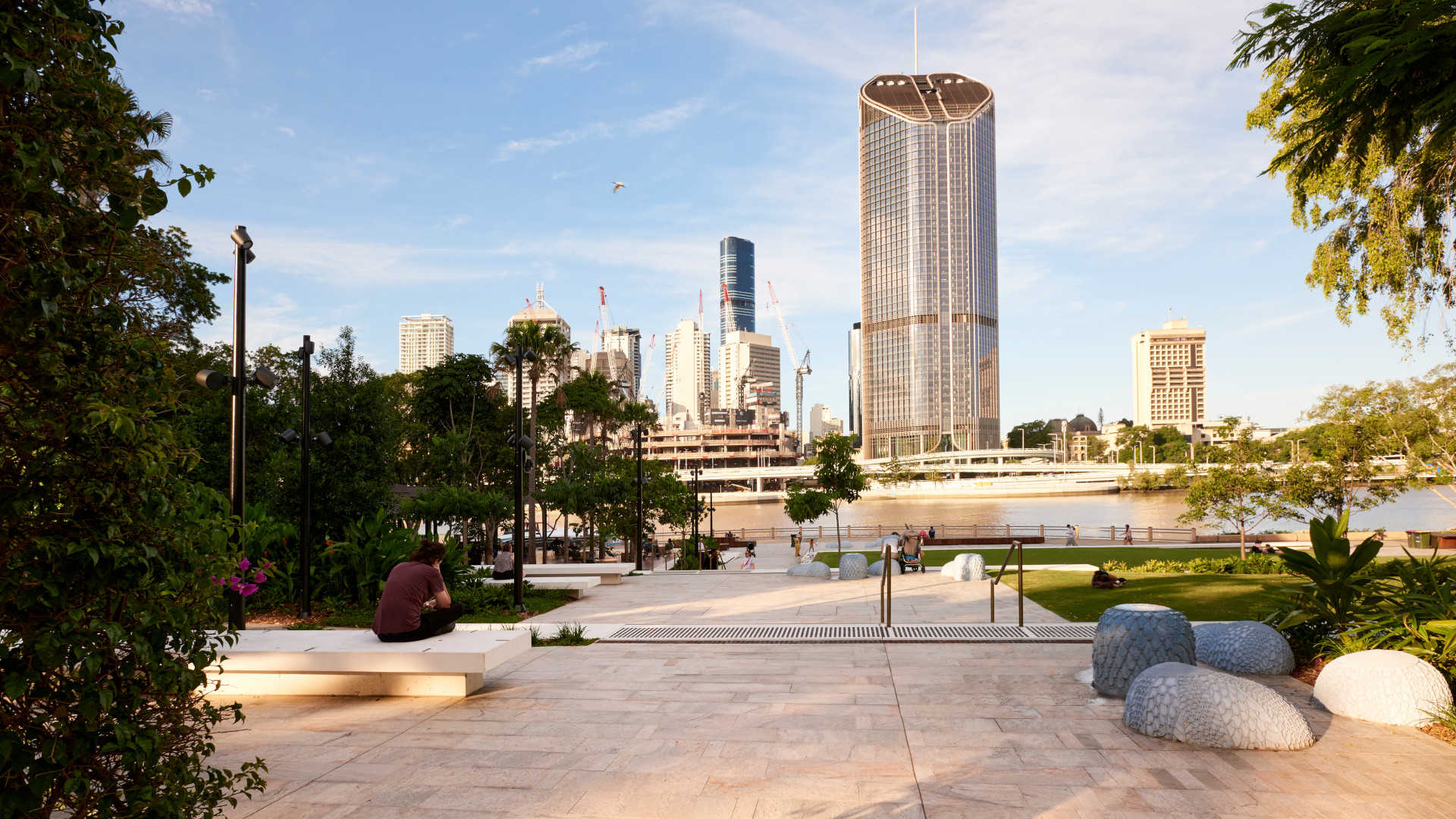 Streets Beach, South Bank Parklands - Street Furniture Australia