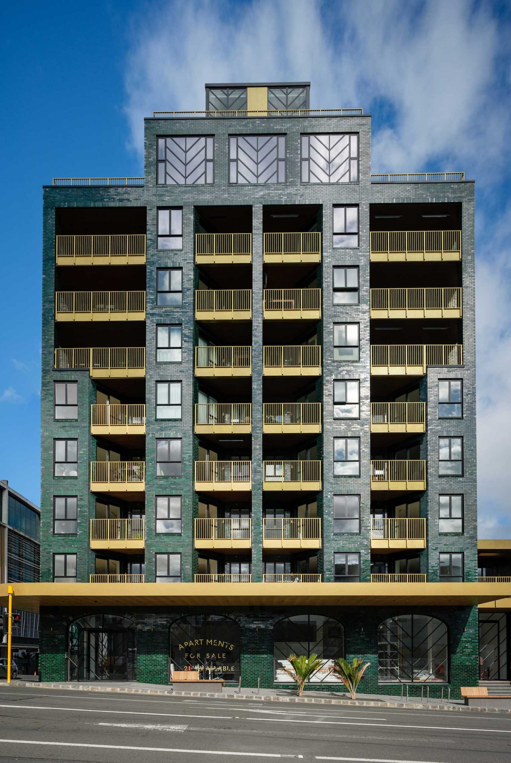 An example of Auckland Architecture the Greenhouse apartment