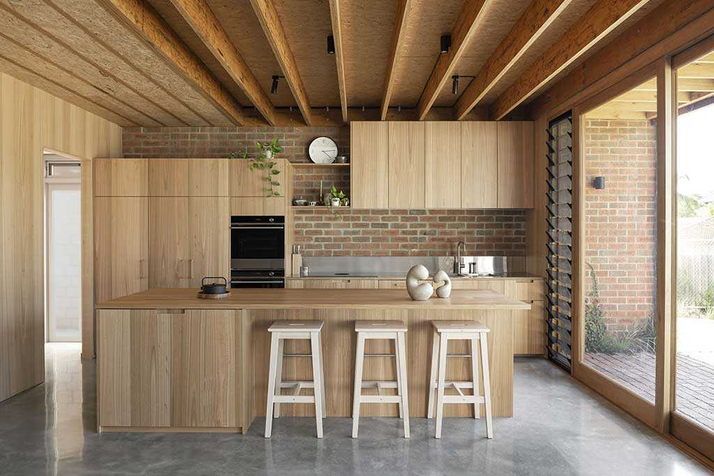 farrier lane house kitchen made with bricks