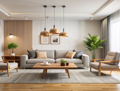 TK999 modern living room interior