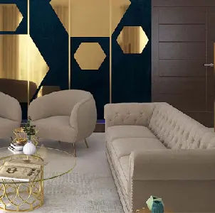TK999 tailored living room interior design