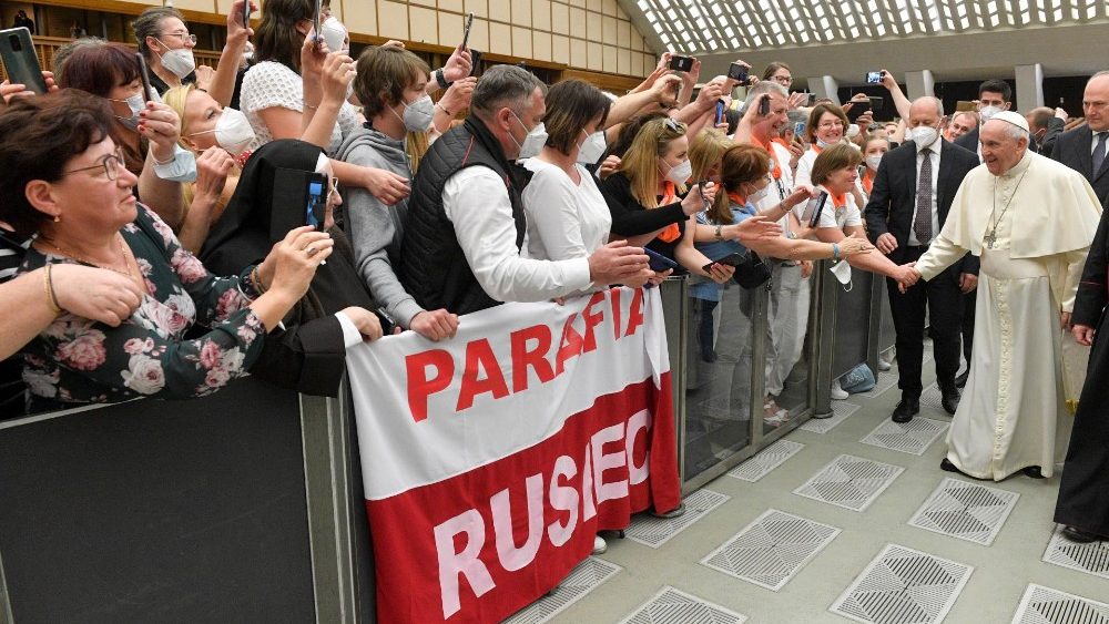 Papa a peregrinos poloneses: unir misericórdia e ecumenismo na Igreja - Jornal O São Paulo