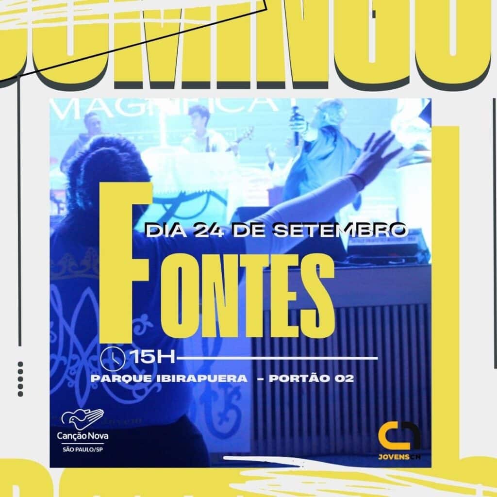 Jovens da Canção Nova farão a atividade ‘Fontes’ no Ibirapuera - Jornal O São Paulo