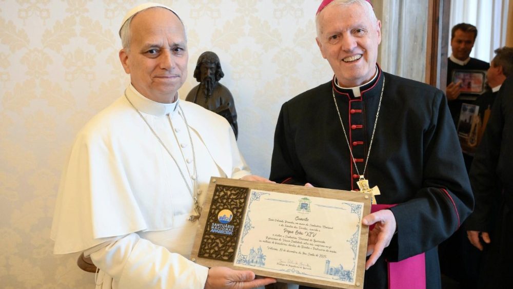 Papa recebe convite oficial para visitar o Santuário Nacional de Aparecida - Jornal O São Paulo