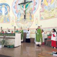 19 Dom Odilo visita pastoral missa credito Pascom paroquial