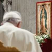 papa com imagem de guadalupe