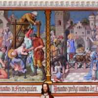 Pfärrenbach_Wandmalerei_Venantiuslegende_1