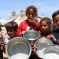 Crianças em Gaza fome_ONU News