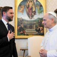 Papa e Vance_Vatican Media