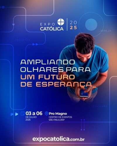Evangelização, cultura e formação marcarão a ExpoCatólica 2025