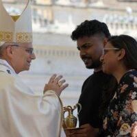 Papa Leão com familia_Vatican Media