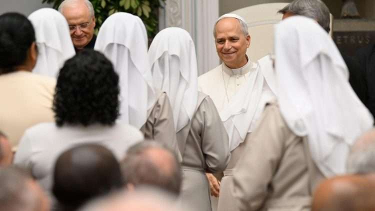 Leão XIV a religiosos: o amor de Deus pela humanidade é a realidade que os anima