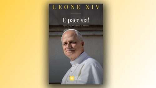 Papa Leão XIV em livro, através dos primeiros discursos do pontificado