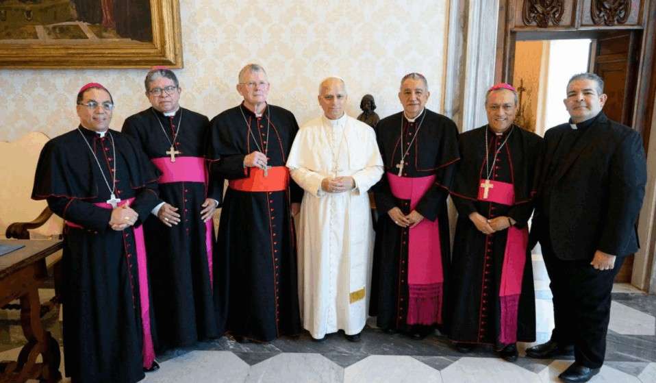 Membros da presidência do Celam têm audiência com o Papa Leão XIV