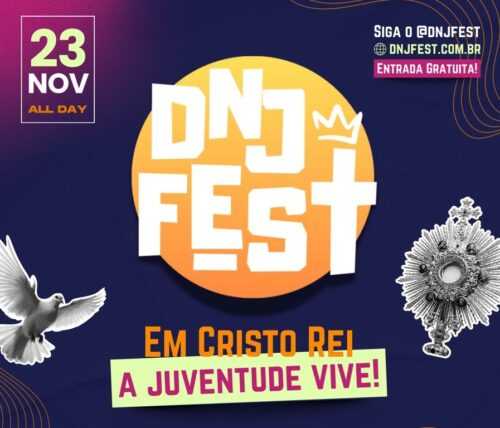 DNJFest 2025 – com Frassati e Carlo Acutis, juventude celebrará Cristo Rei