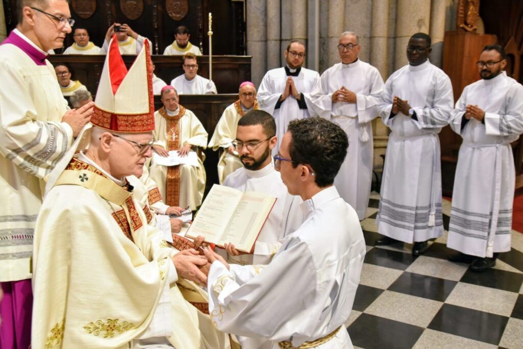 Diácono seminarista Rainério Martinho: ‘Sou agradecido pela obra que Deus está realizando em mim’ - Jornal O São Paulo