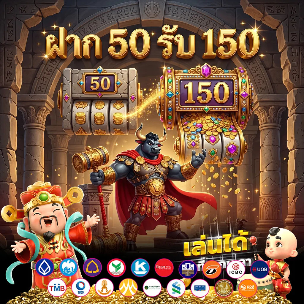 ฝาก 50 รับ 150