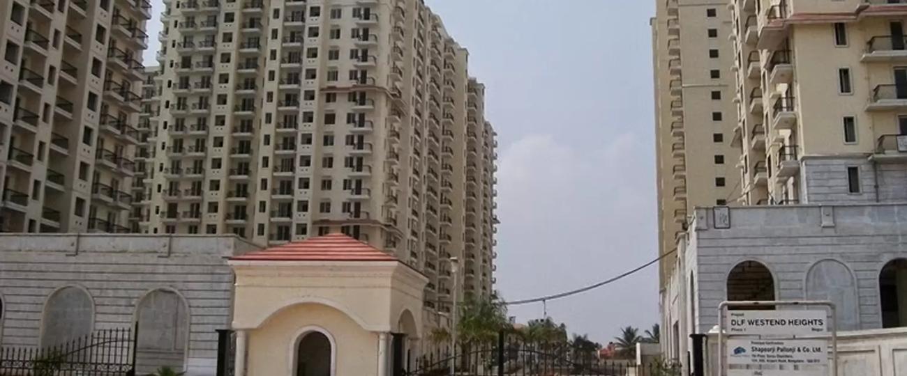 Project Front View DLF Westend Heights