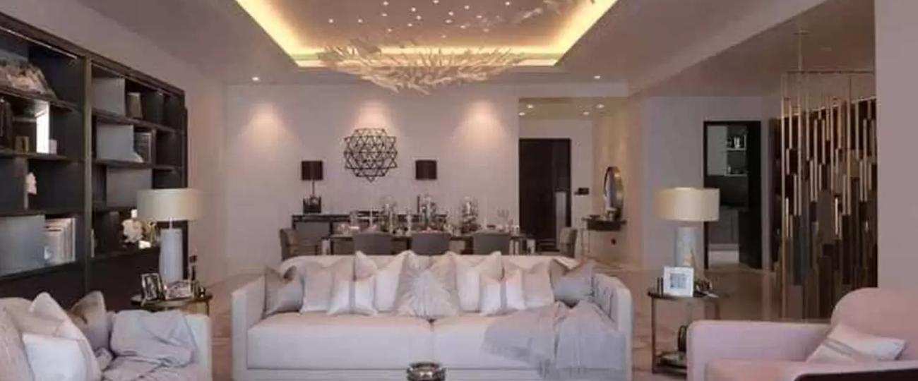 Living Room Raheja Artesia