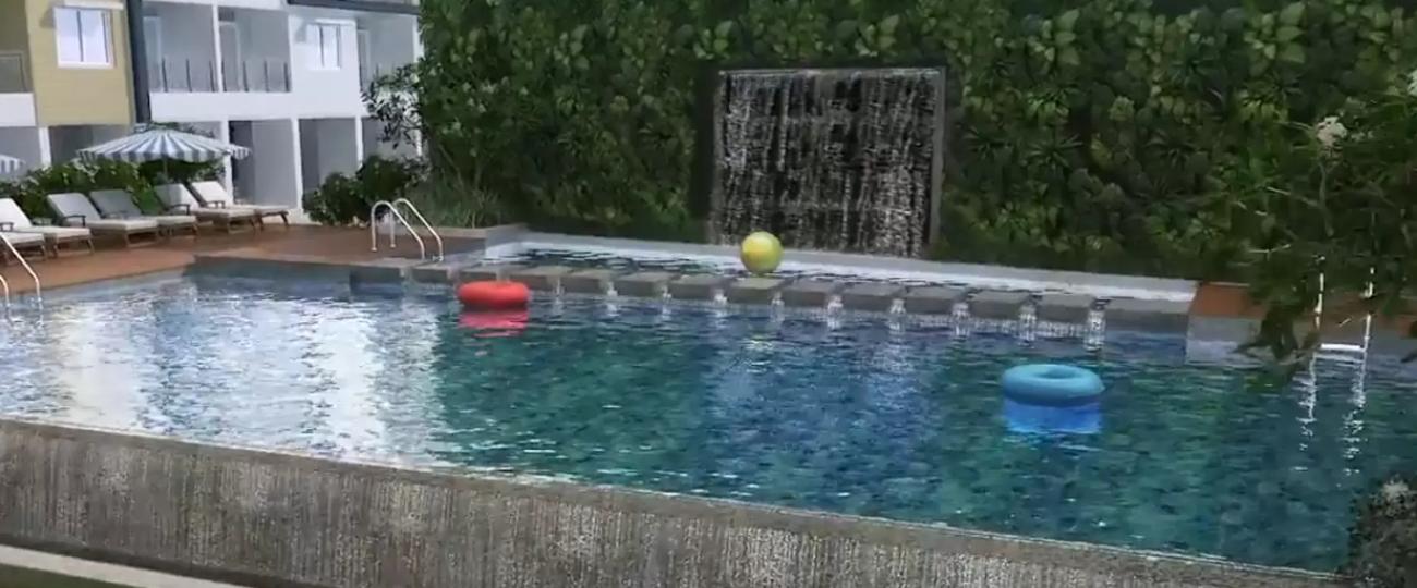 Swimming pool Adarsh Palm Retreat Mayberry