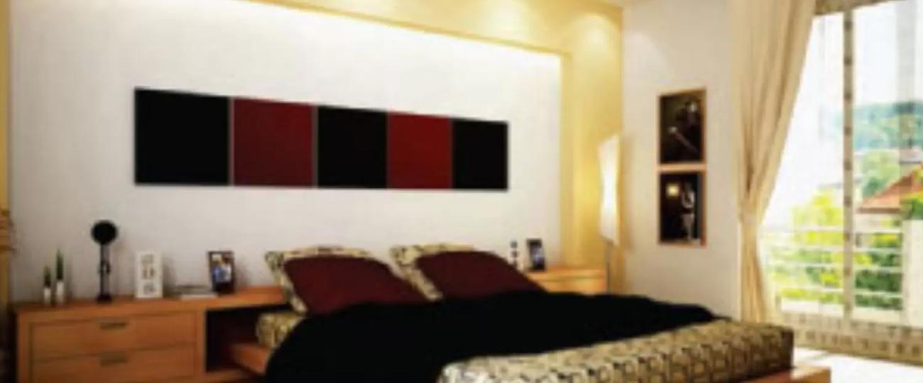 Bedroom K Raheja Residency