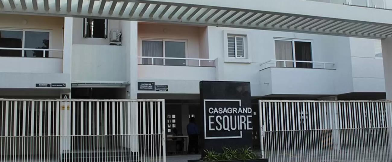 Project Entrance View Casagrand Esquire