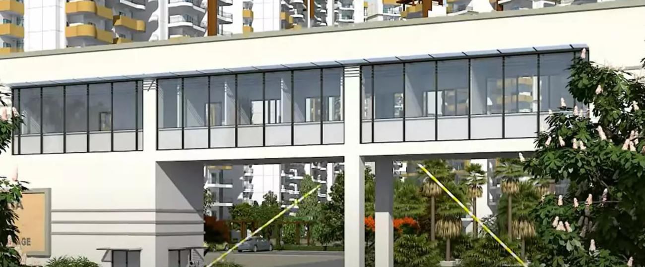 Project Entrance View Ajnara Grand Heritage