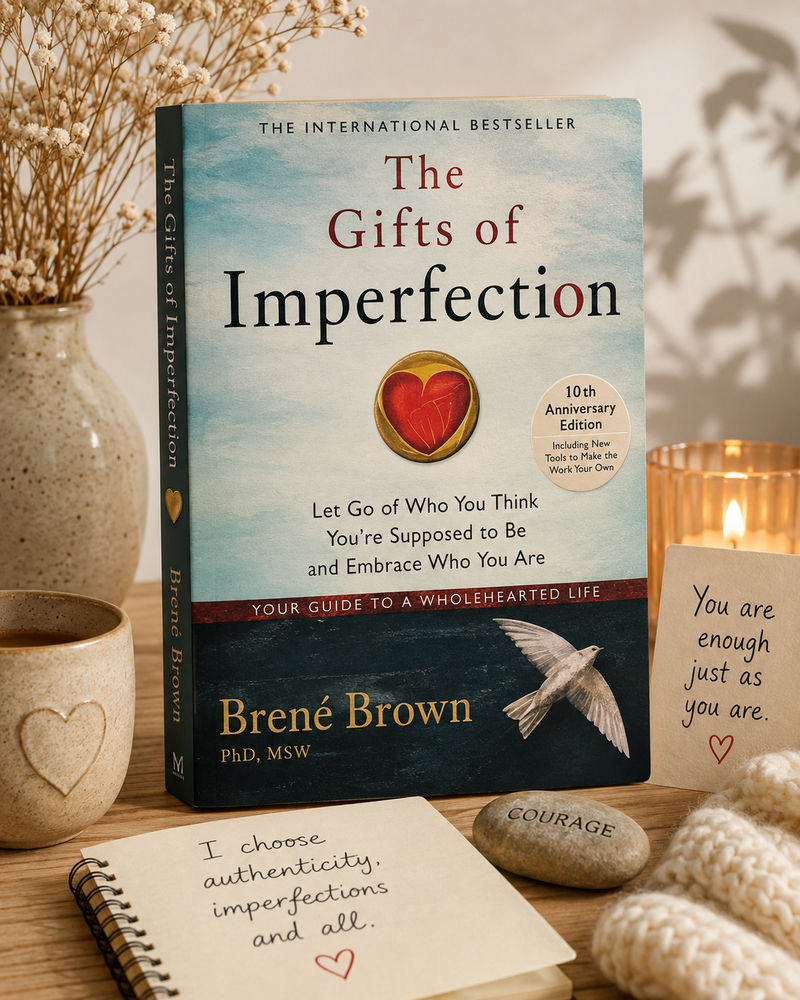 The Gifts of Imperfection by Brené Brown book cover