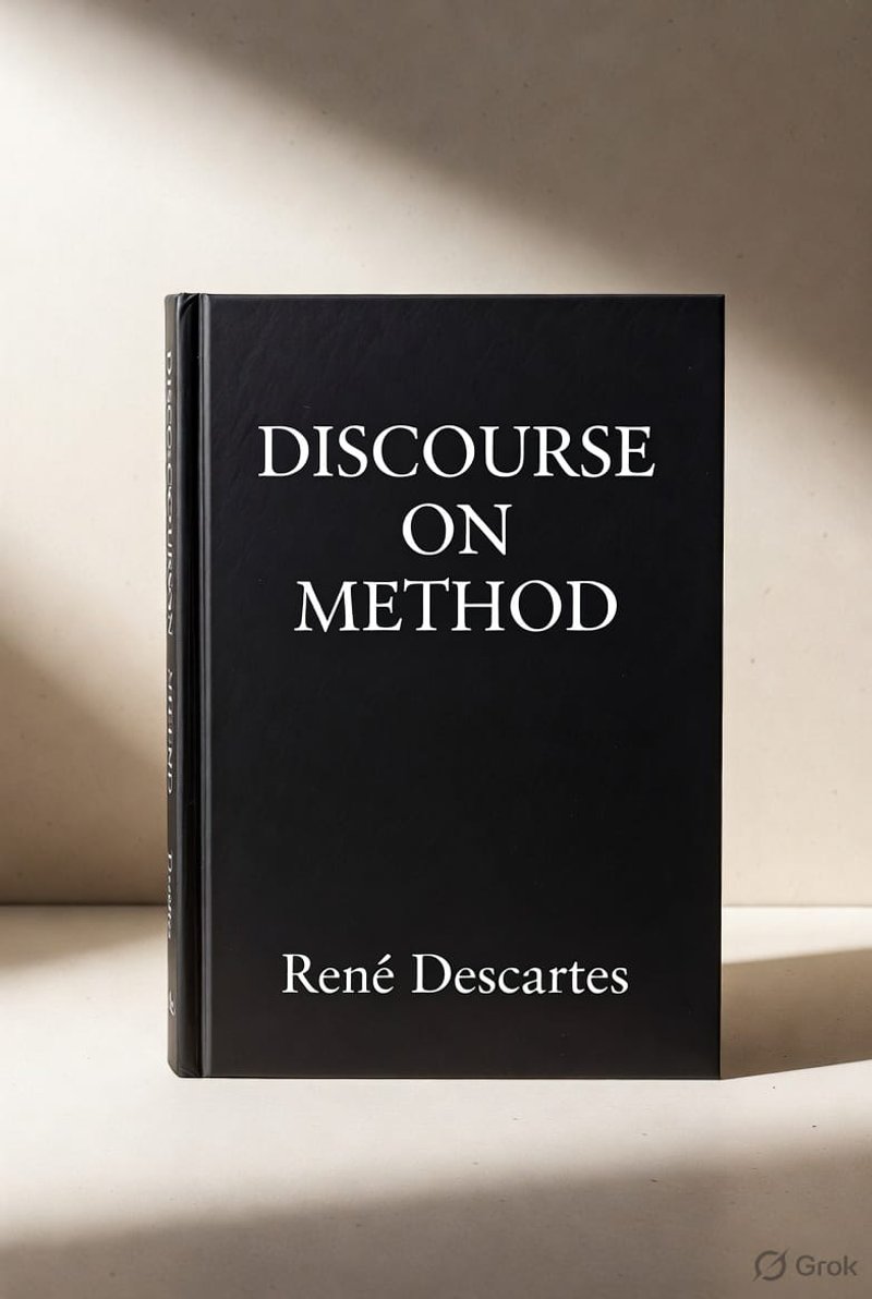 Discourse on Method by René Descartes book summary cover