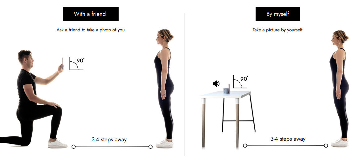 Measuring Guide for Tailored Clothes, Balodana Made to Measure