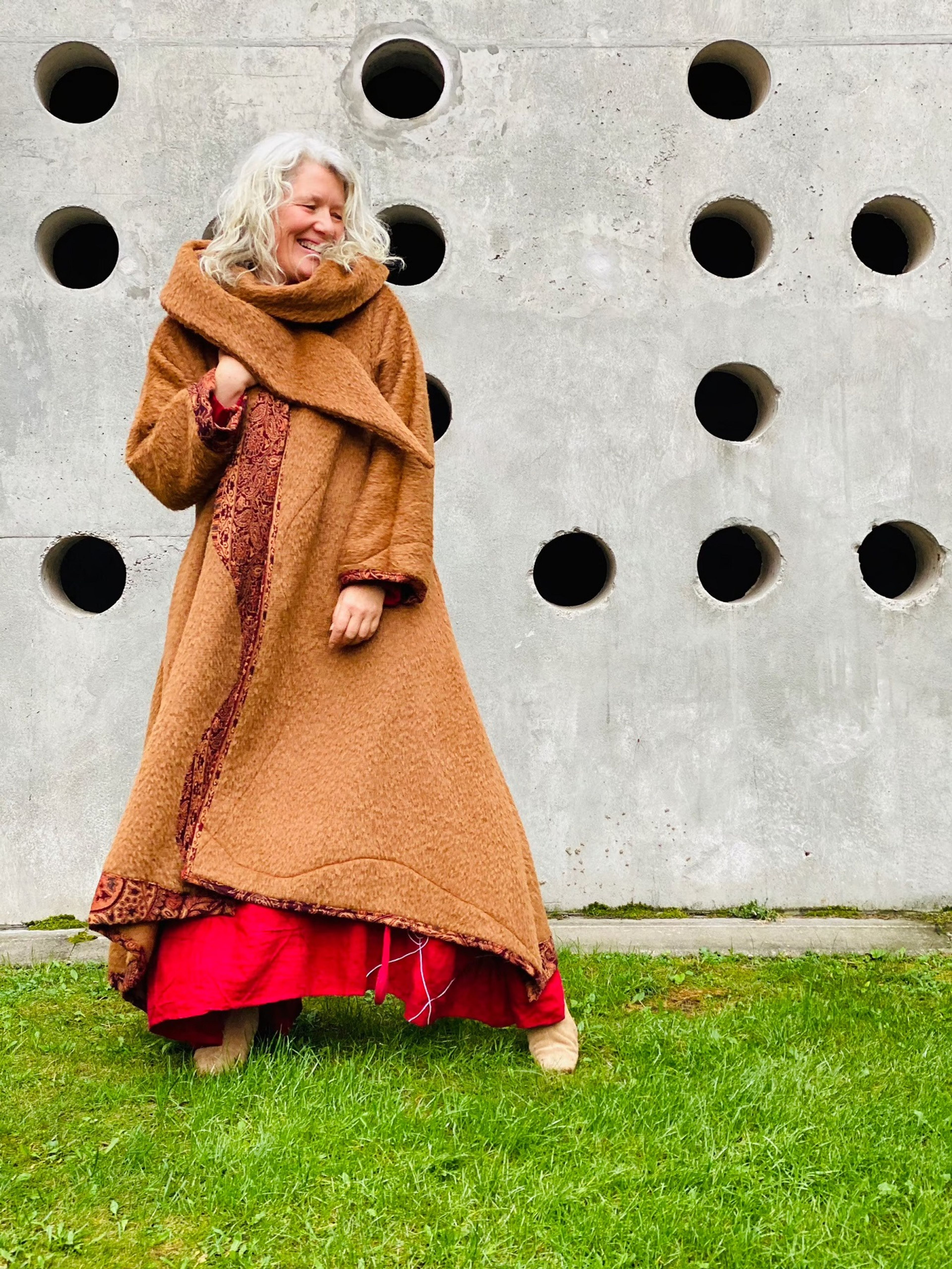 Stylish Alpaca Wool Comfy Women Coat