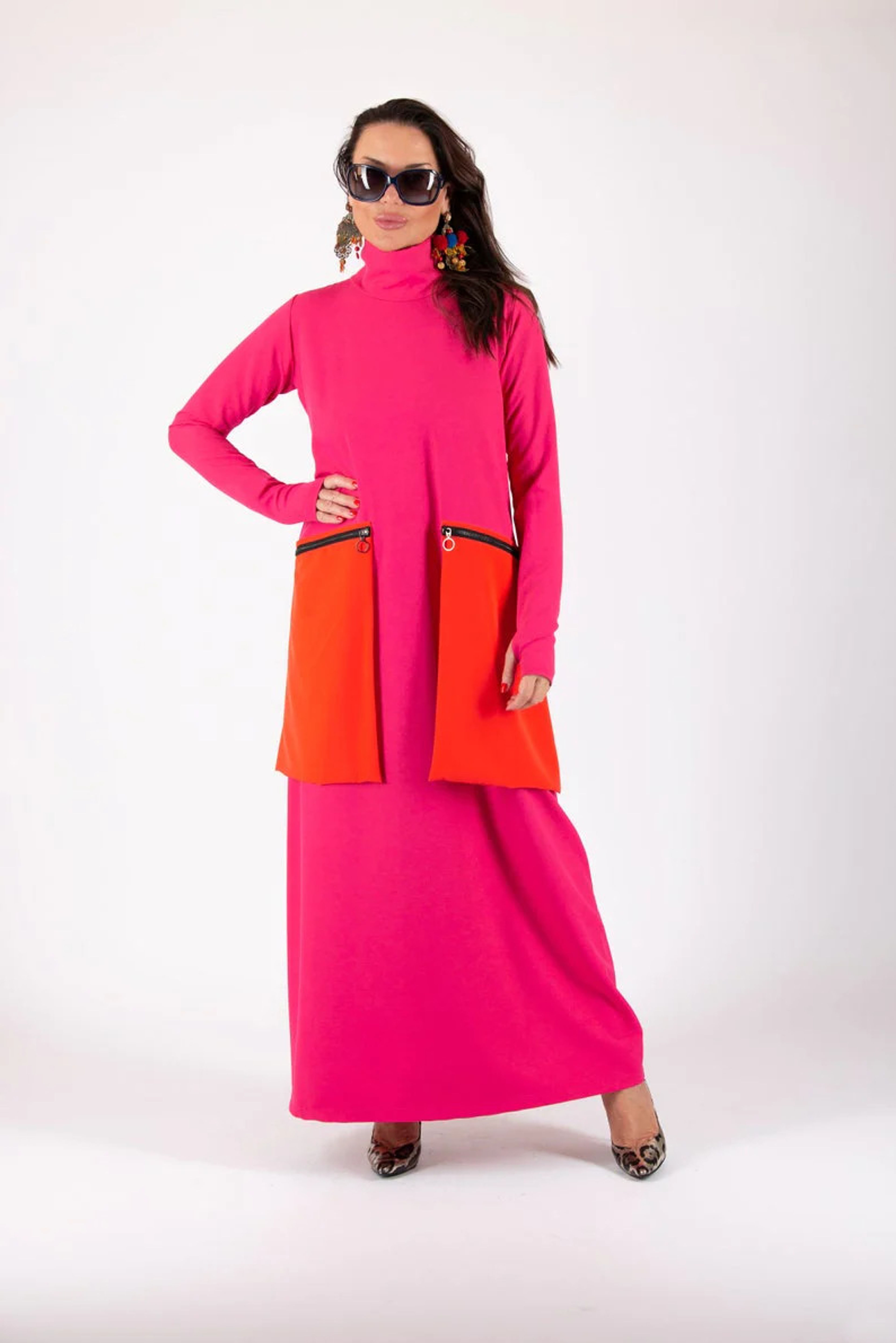 &quot;Lena&quot; Bold Winter Maxi