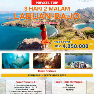 PAKET 3 HARI LIBURAN KE LABUAN BAJO