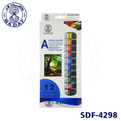 SADAF ACRYLIC COLOR 12 PCS