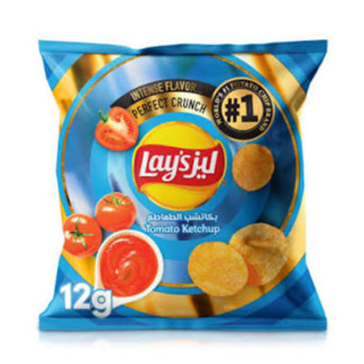 LAYS TOMATO KETCHUP 12GM