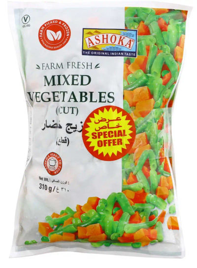 ASHOKA FARM FRESH MIXED VEGETABLES 310G